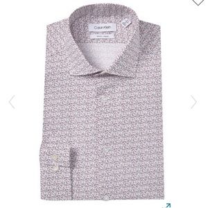 Calvin Klein Slim Fit Stretch Dress Shirt